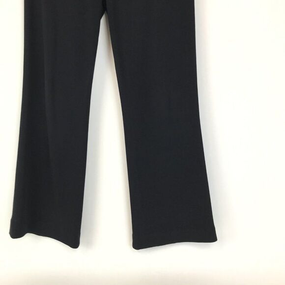 Exclusively Misook High Rise Pull On Knit Pant Womens Small Stretch 100% Acrylic - Picture 2 of 12